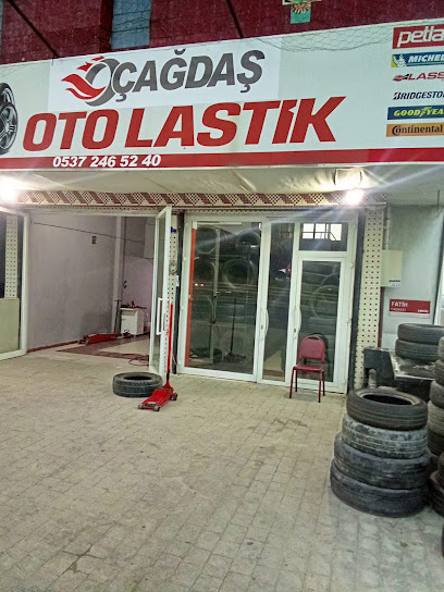 Çağdaş Oto Lastik tamiri yol yardım acil lastikçi lassa Goodyear Pirelli Petlas işletme görseli